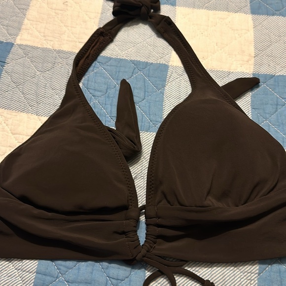 Robin Piccone Key Hole Halter in Brown NWOT - Picture 8 of 8